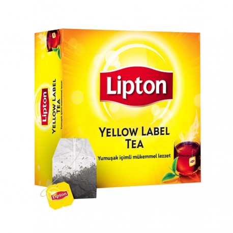 LİPTON YELLOW LABEL BARDAK POŞET ÇAY 100 LÜ