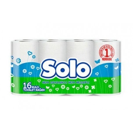 Solo Tuvalet Kağıdı 16'lı 3'lü Paket